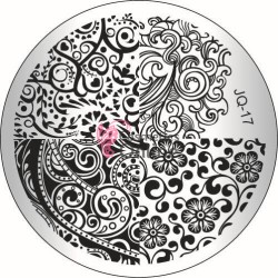 Matrita de Unghii din metal rotunda 5,5cm JQ17